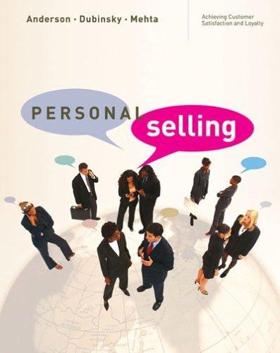 Lecture on Personal Selling