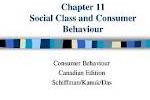 Lecture on Social Class and Consumer Behavior