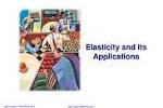 Lecture on Elasticity and its Applications