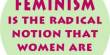 Report on Feminism