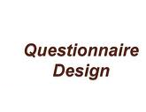 Assignment on Questionnaires design an overview of the major decisions
