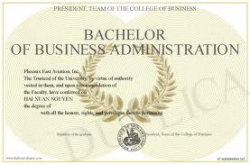 Report on Bachelor of Business Administration
