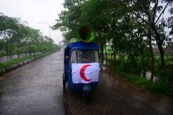 Message on Flee Cyclone Mahasen