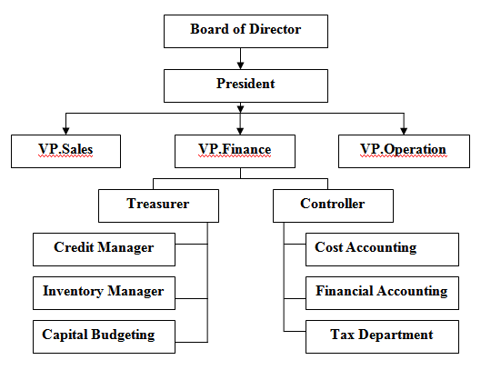 Role of finance in a typical Business Organization