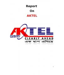 Assignment on Customer Satisfaction Analysis of Aktel