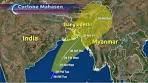 cyclone Mahasen heads on Bangladesh
