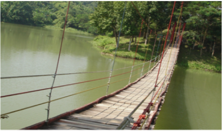 Meghla hanging bridge