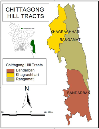 Study Area - Chittagong hill tracts
