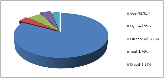 Generation (installed) capacity by fuel type