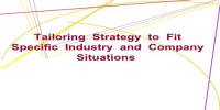 Tailoring  Strategy to Fit Specific Industry and Company Situations