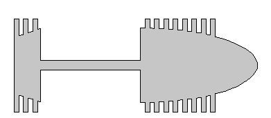 The turbine, the shaft and the compressor