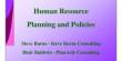 Human Resources Planning and Policy