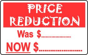 Letter for Declaration of Price Reduction