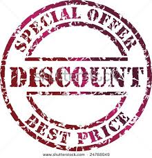 Letter for Declaration of Special Discount Offer