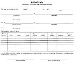 Letter for Bill of Sale with Assurance of Identify