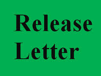 Notice Letter for Release from Office
