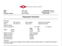 Letter for Verification of Employment to Previous Authority