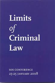Discuss on Limits of Criminal Law