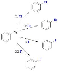 Discuss on Synthesis of Aryl Halides