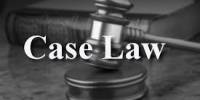 Discussed on Case law can help winning the case