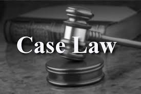 Discussed on Case law can help winning the case