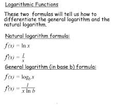 Define and Discuss on Logarithmic Functions
