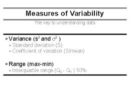 Discuss on Measures of Variability