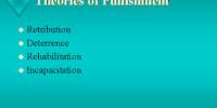 Discuss on Theories of Punishment