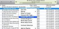 Explain on Converting iTunes to MP3 format