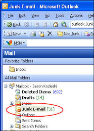 Microsoft Outlook Junk Email Filter