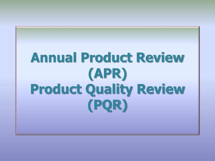 define-annual-product-review-assignment-point