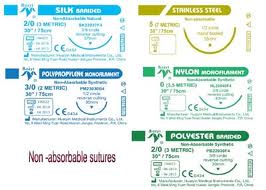 Various Types Absorbable Sutures