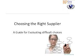 Choosing the Right IT Supplier