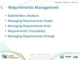 Scope Management and Requirements Management