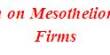 Explain on Mesothelioma Law Firms