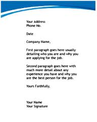 Suggestions for Writing Job Letters
