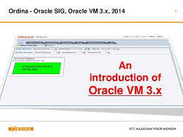 Introduction to Oracle VM