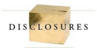 Summary of Required Disclosures