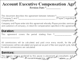 Executive Compensation Agreement