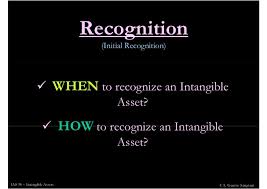 Initial Recognition and Classification