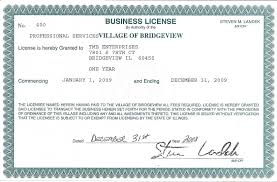 Business License and its Requirements