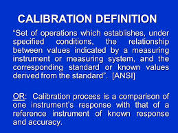 Definition of Calibration - Assignment Point