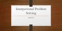Interpersonal Problem