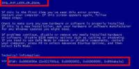 Know about Blue Screen Error Codes
