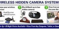 Wireless Hidden Cameras