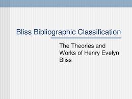 Bibliographic Classification