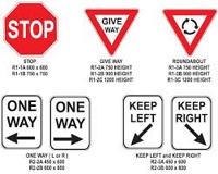 Use Traffic Regulatory Signs