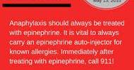 About Anaphylaxis