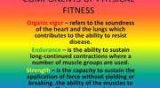 Components of Physical Fitness