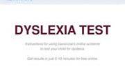 Dyslexia Testing